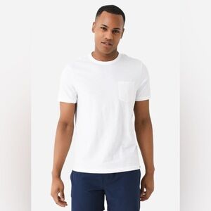 Faherty Sunwashed Pocket Tee - L - 100% Cotton